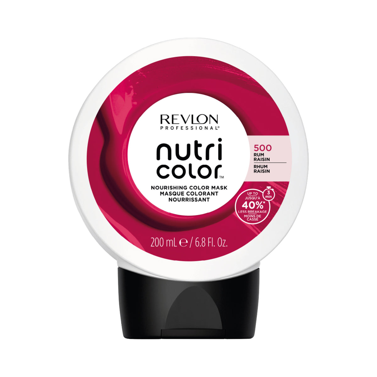 REVLON Professional - NUTRI COLOR 500 CHERRY RED (RUM RAISIN), 200ml