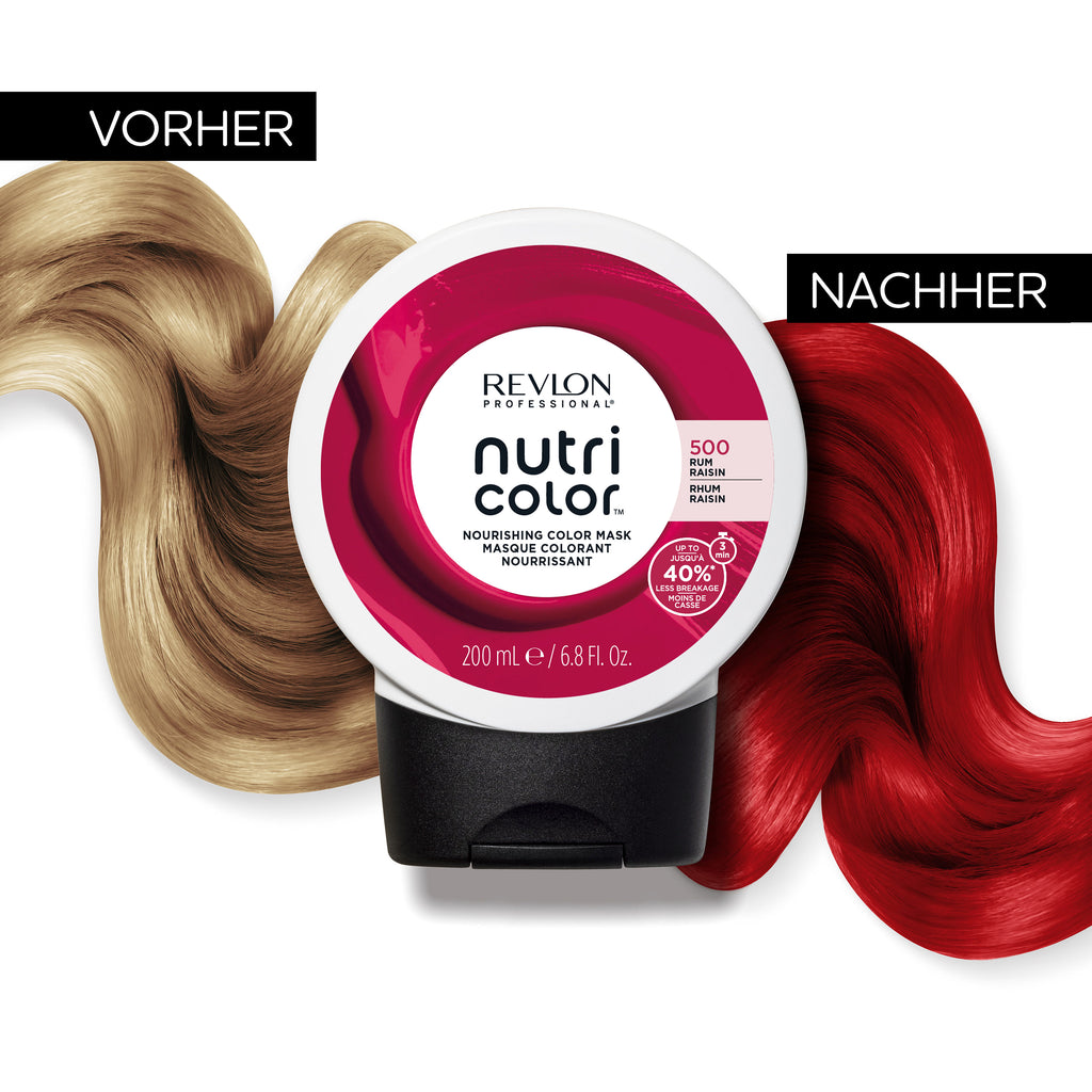 REVLON Professional - NUTRI COLOR 500 CHERRY RED (RUM RAISIN), 200ml