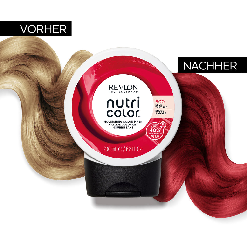 REVLON Professional - NUTRI COLOR 600 FIERY RED, 200ml