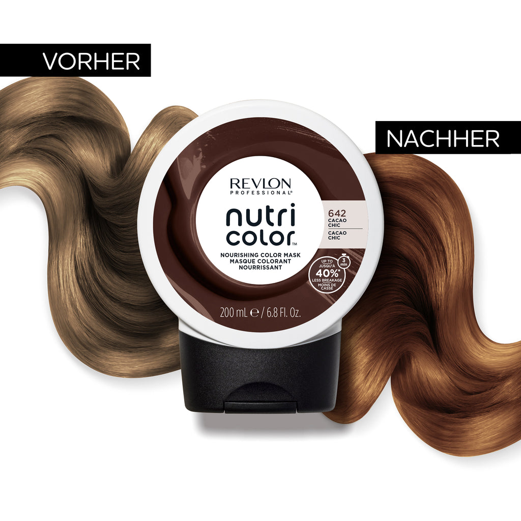 REVLON Professional - NUTRI COLOR 642 CACAO CHIC (CHOCOLATE), 200ml