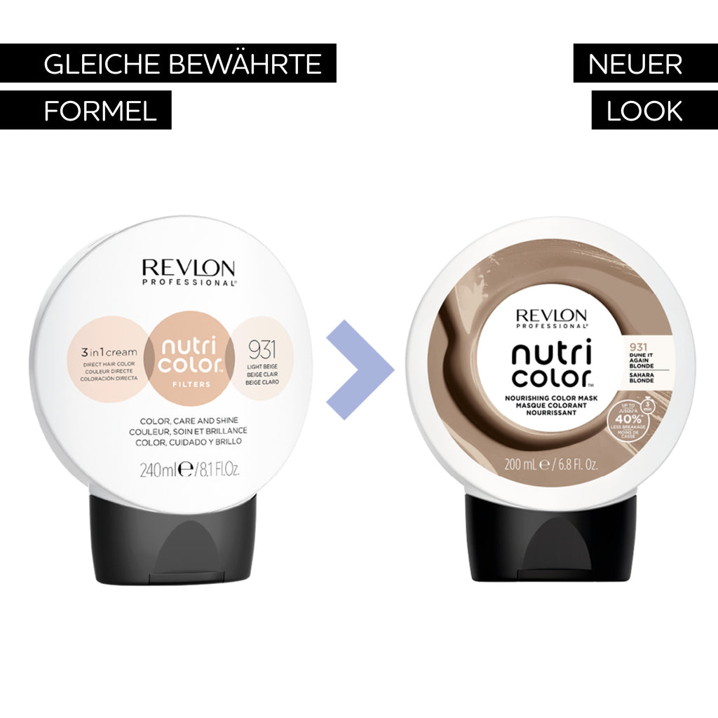 REVLON Professional - NUTRI COLOR 931 BEIGE BLONDE, 200ml