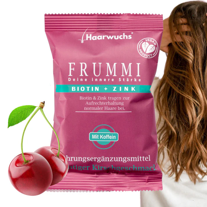Frummi - Monthly Ration | 120 grams | Drops + Hair Tie