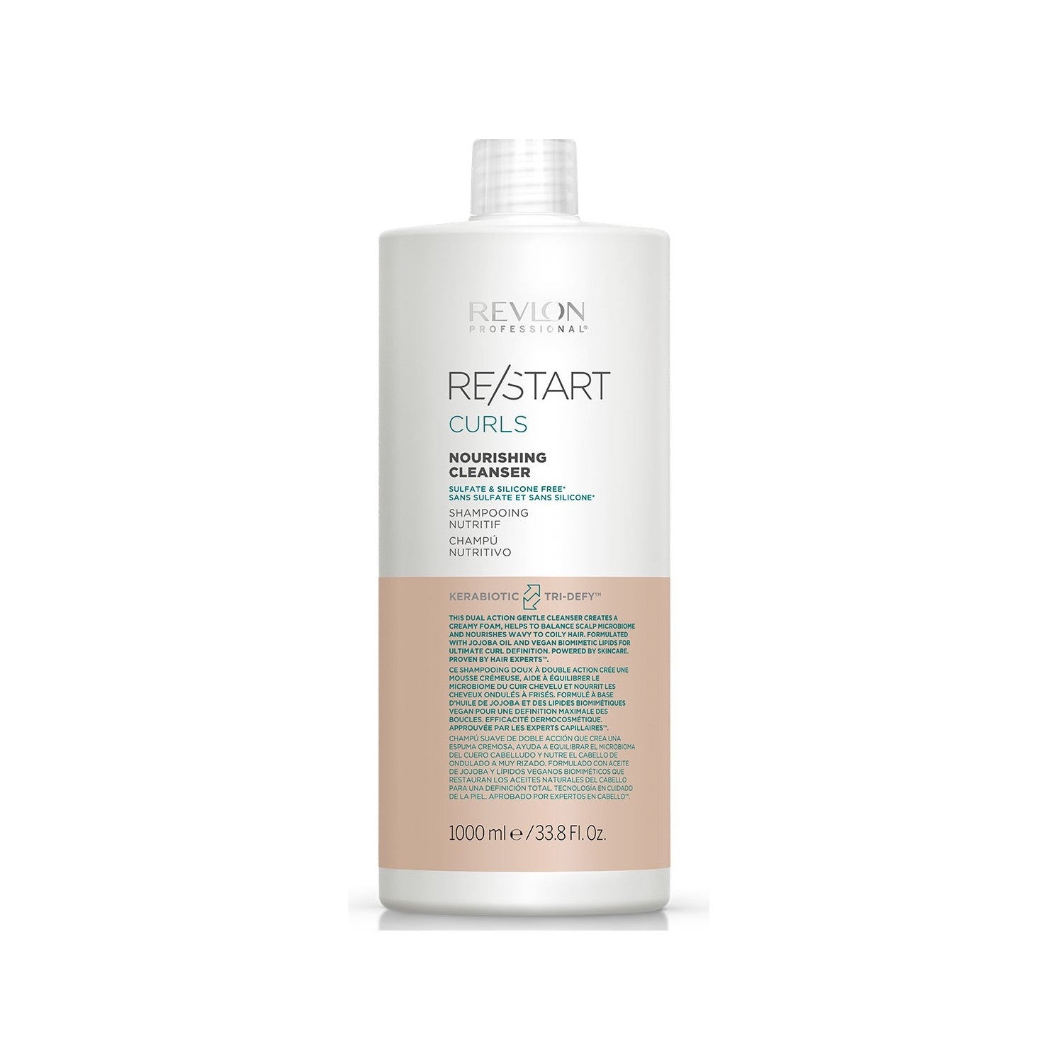Revlon RE/START CURLS NOURISHING CLEANSER 1000ml