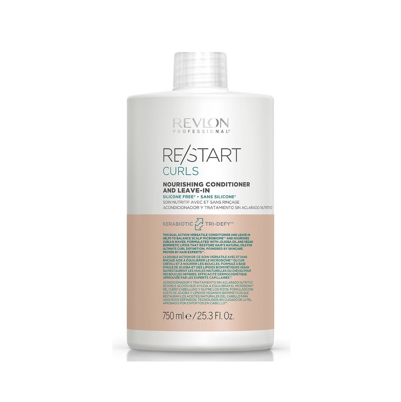 Revlon RE/START CURLS NOURISHING CONDITIONER 750ml