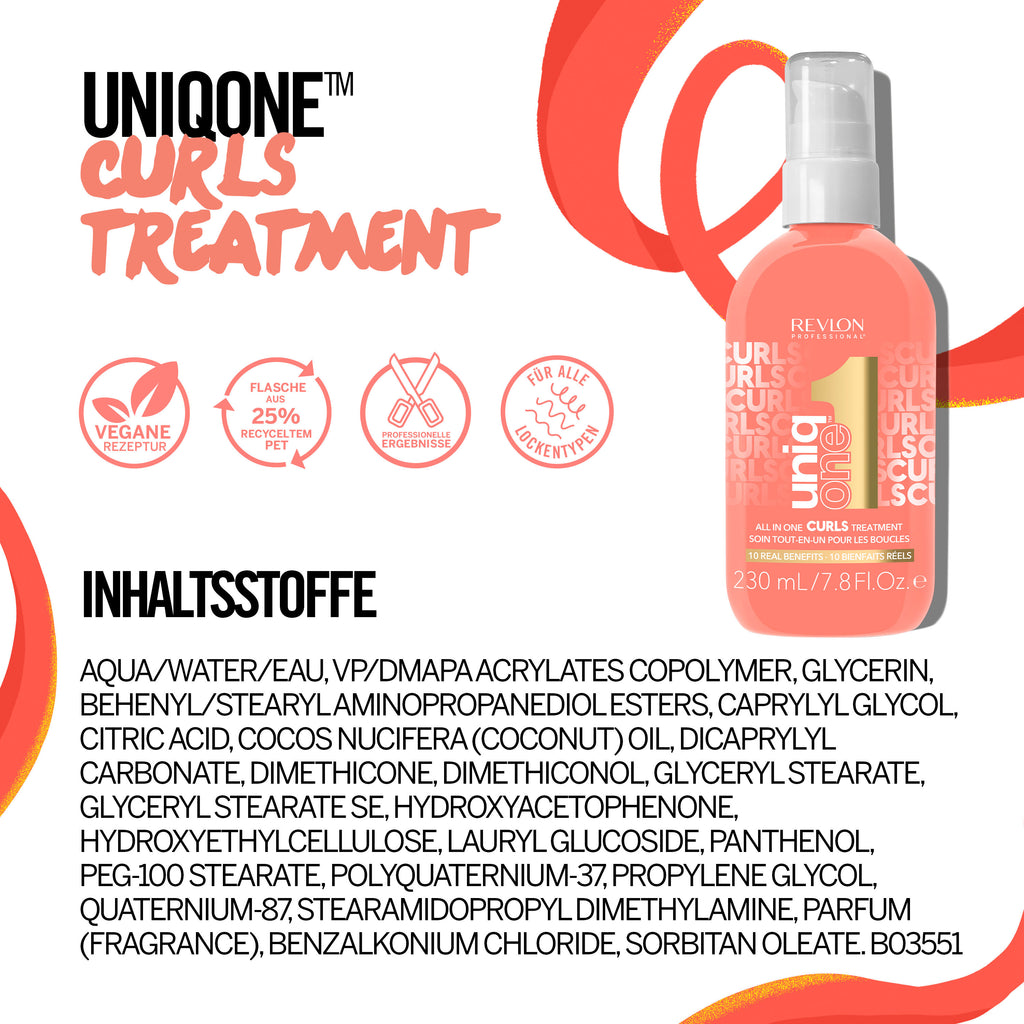 Revlon Professional UniqOne Hair Treatment Curls 230ml