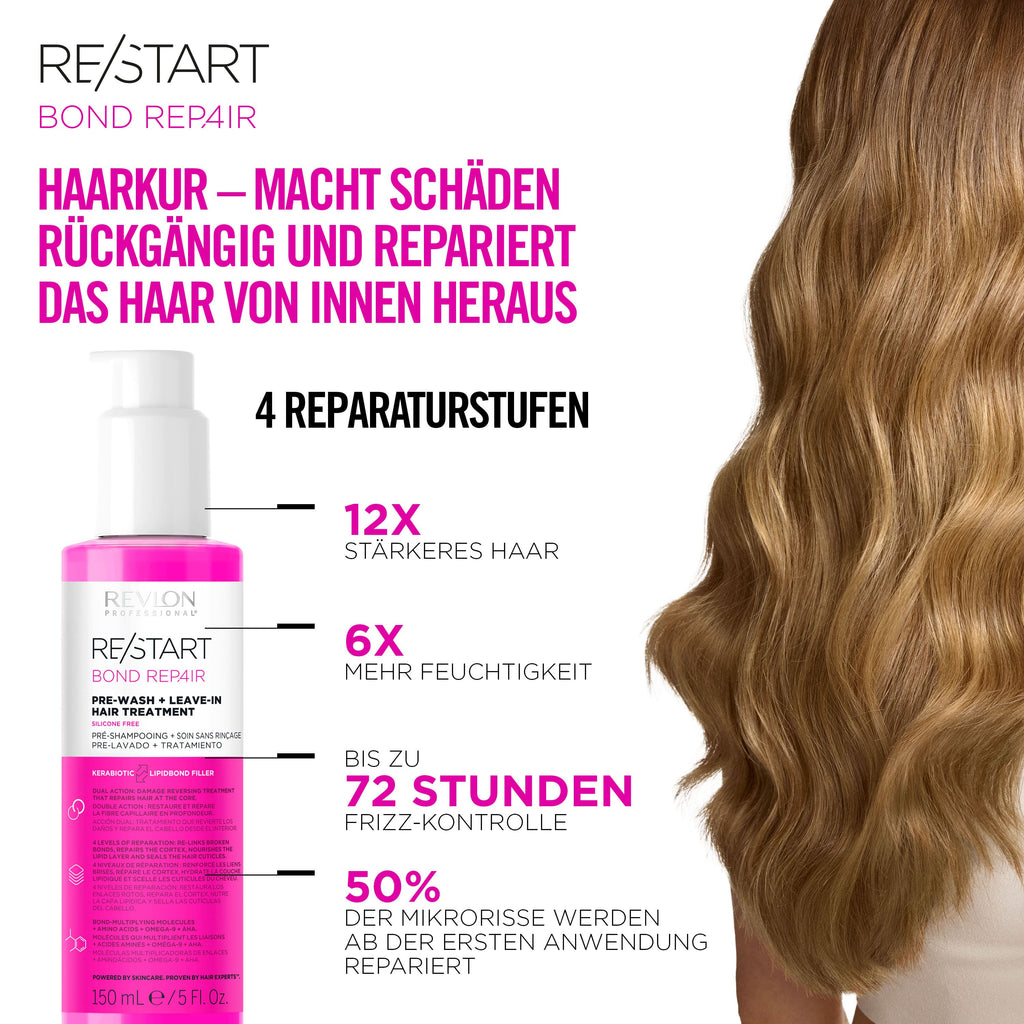 Revlon RE/START BOND REPAIR PRE-WASH LEAVE-IN 150ml