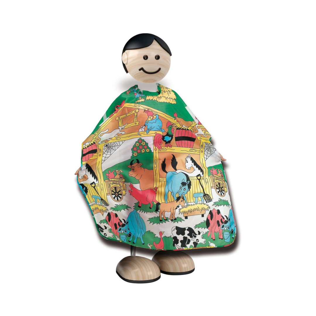 Comair Umhang Kinder Animal Farm Polyester mit Band 90x125cm