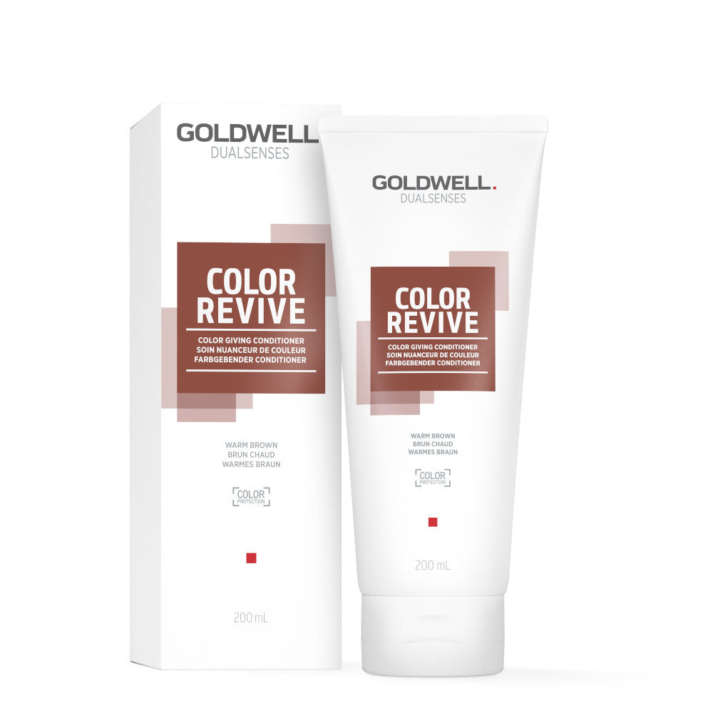 Goldwell Dualsenses Color Revive Farbgebender Conditioner warmes Braun 200 ml