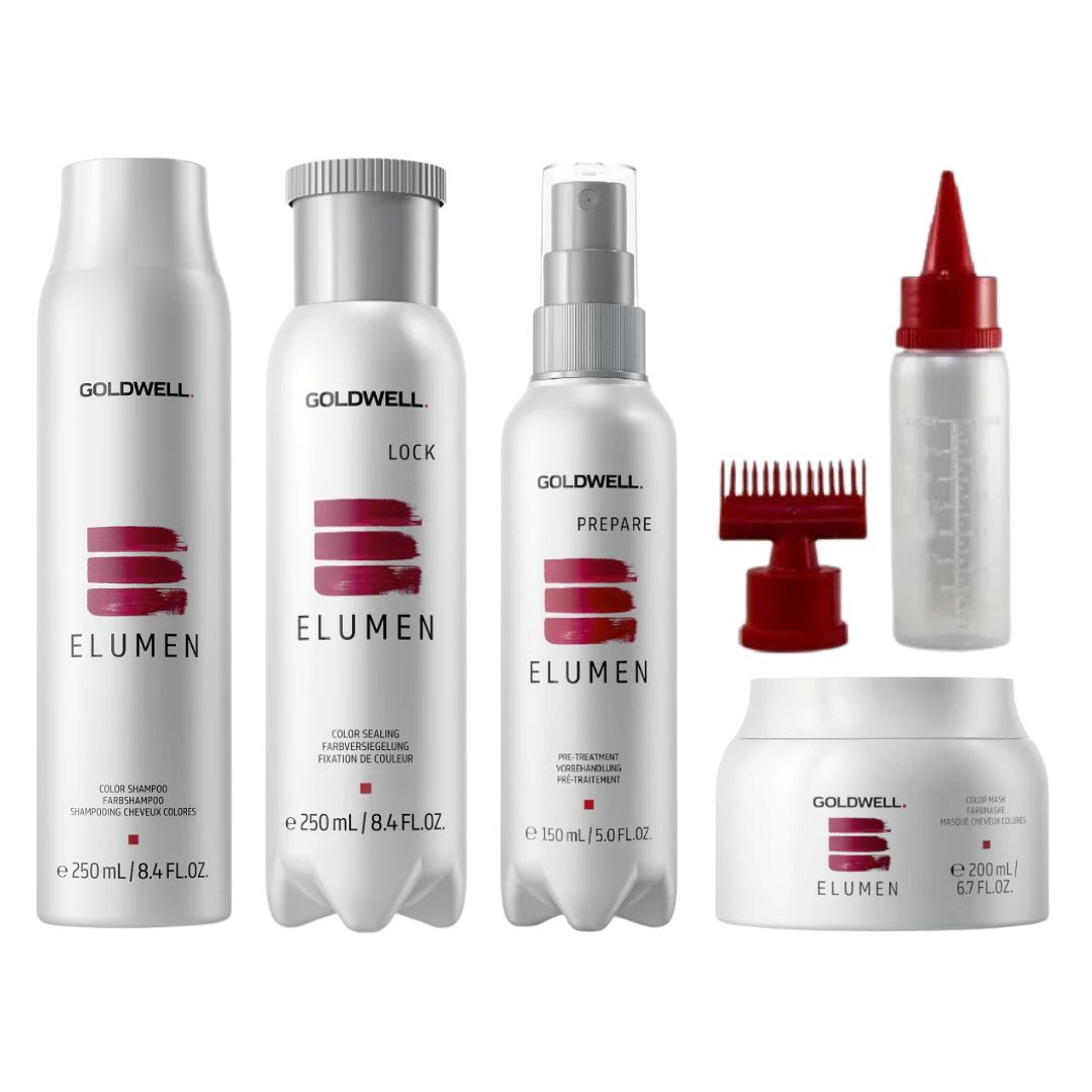 Goldwell Elumen Starter-Set – Vorbereitung, Pflege & Versiegelung 850ml