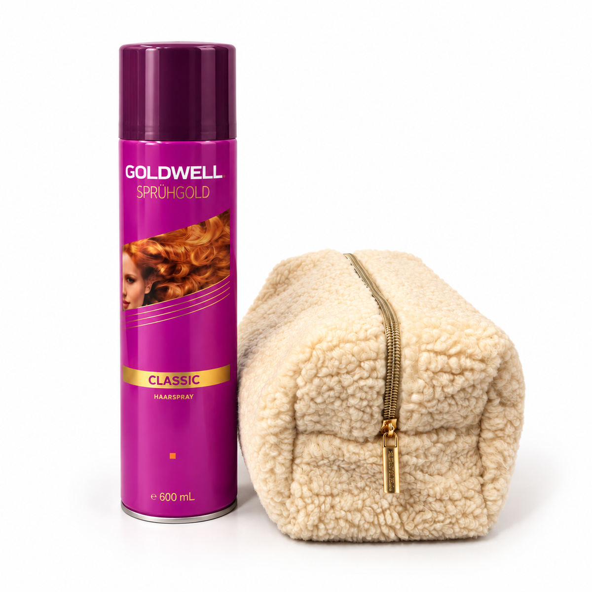 Goldwell Sprühgold Classic Haarspray 600 ml + GRATIS Kosmetiktasche