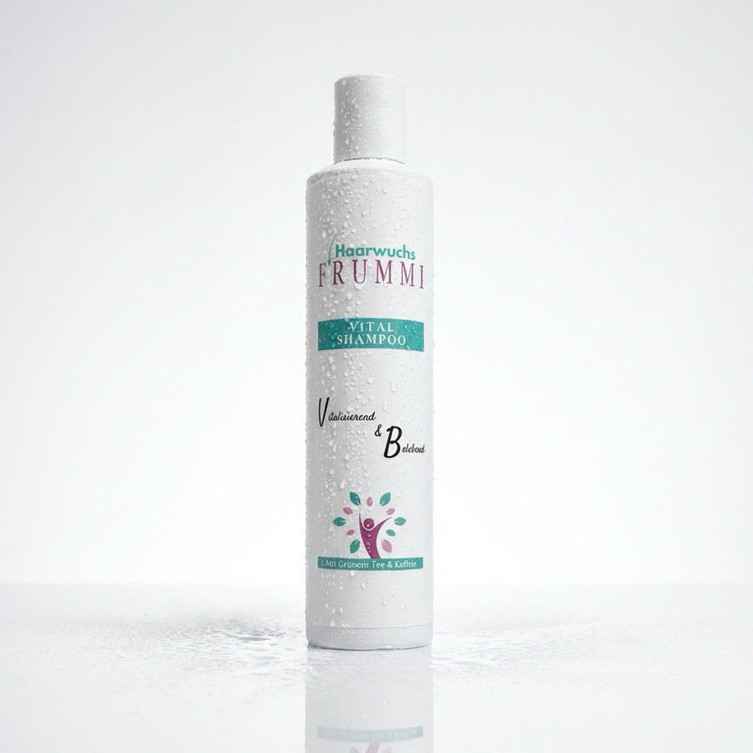 Frummi Vital Shampoo mit Grünem Tee und Koffein 200 ml | Vitalisierend belebend