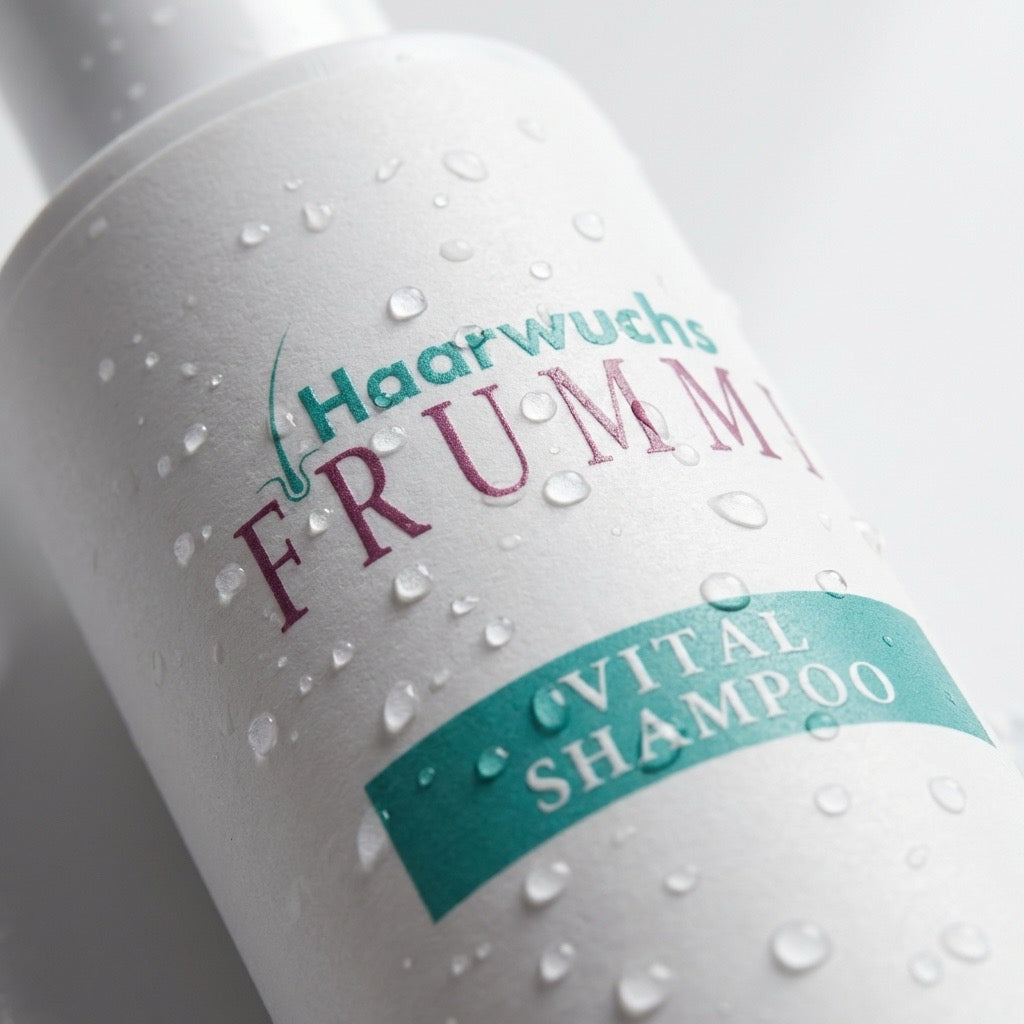 Frummi Vital Shampoo mit Grünem Tee und Koffein 200 ml | Vitalisierend belebend