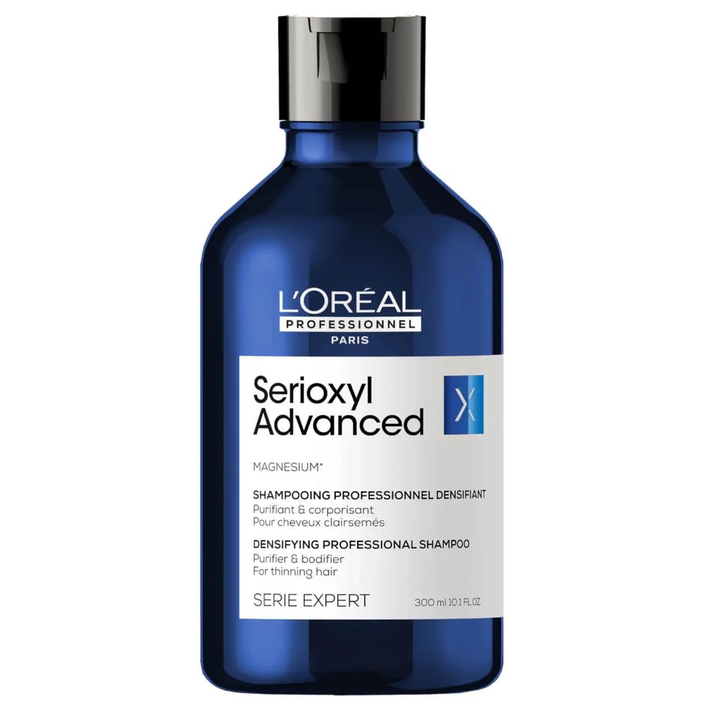 L'Oréal Professionnel Serie Expert Serioxyl Advanced Anti Hair-thinning Purifier & Bodifier Shampoo, 300 ml