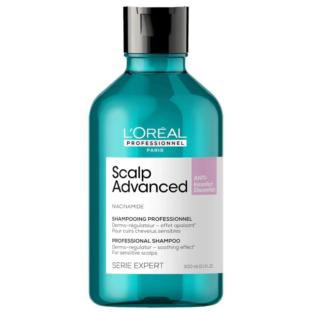 L'Oréal Professionnel Serie Expert Scalp Advanced Anti-Discomfort Dermo-Regulator Shampoo, 300 ml