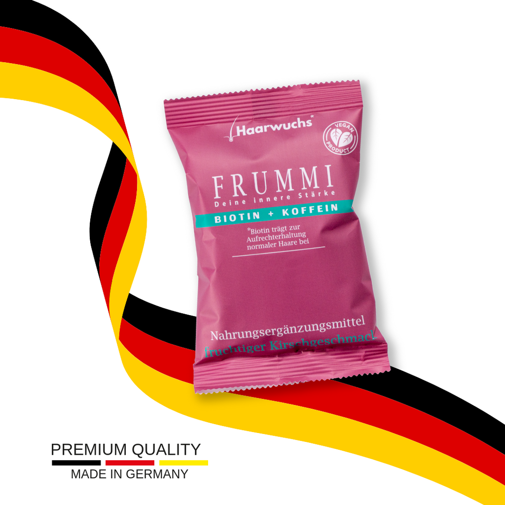 Frummi - Monthly Ration | 120 grams | Drops + Hair Tie