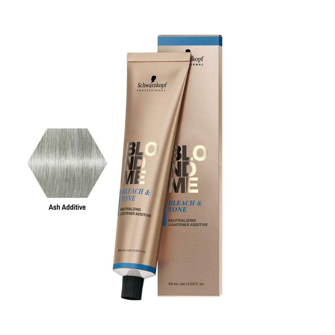 Schwarzkopf BLONDME Bleach & Tone Ash Additive, 60 ml