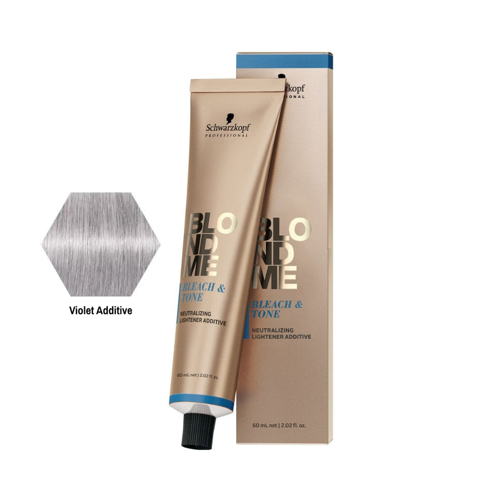 Schwarzkopf BLONDME Bleach & Tone Violet Additive, 60 ml