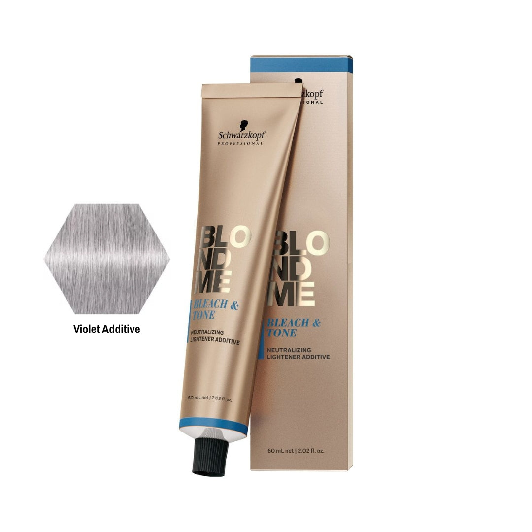 Schwarzkopf BLONDME Bleach & Tone Violet Additive, 60 ml