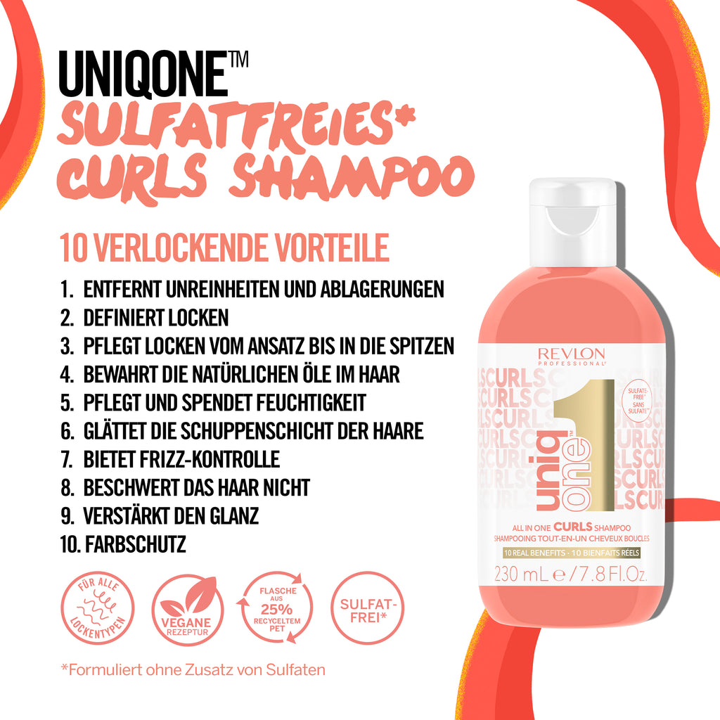 Revlon Professional UniqOne Curls Shampoo 230ml