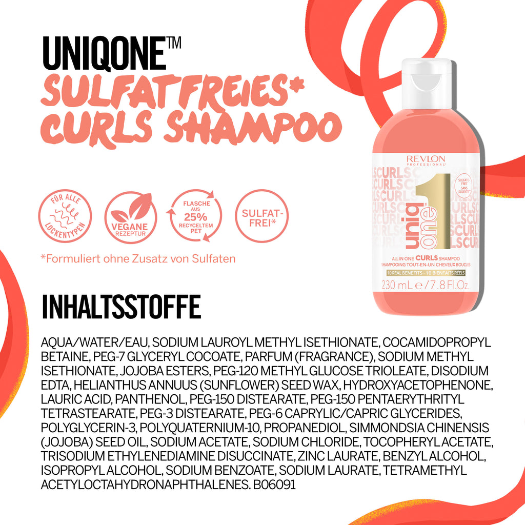 Revlon Professional UniqOne Curls Shampoo 230ml