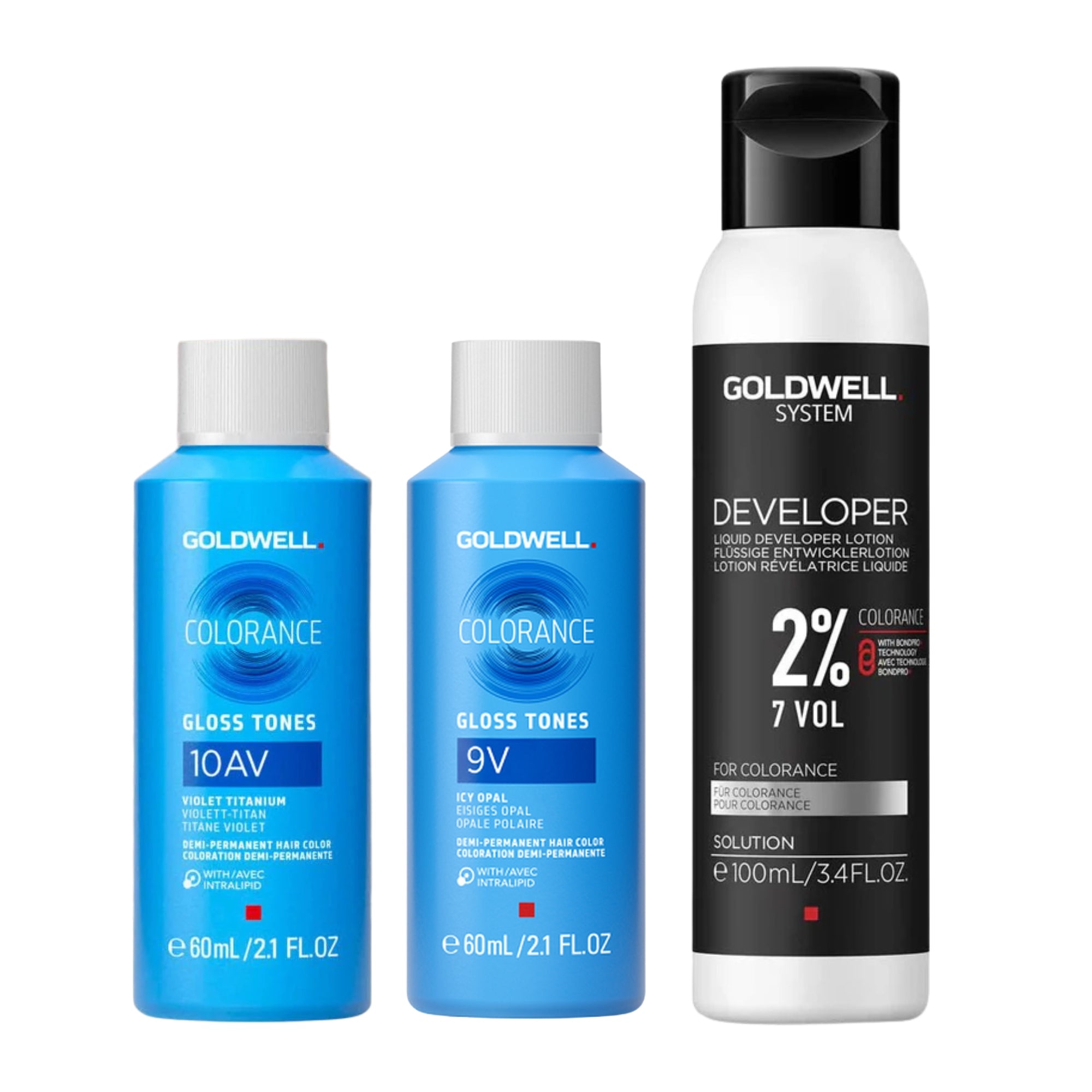 Cool Blond Abmattierung