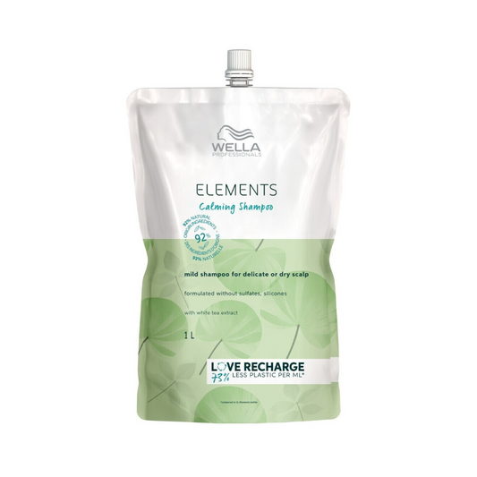 Wella Professionals Elements Calming Shampoo Nachfüllpack, 1L