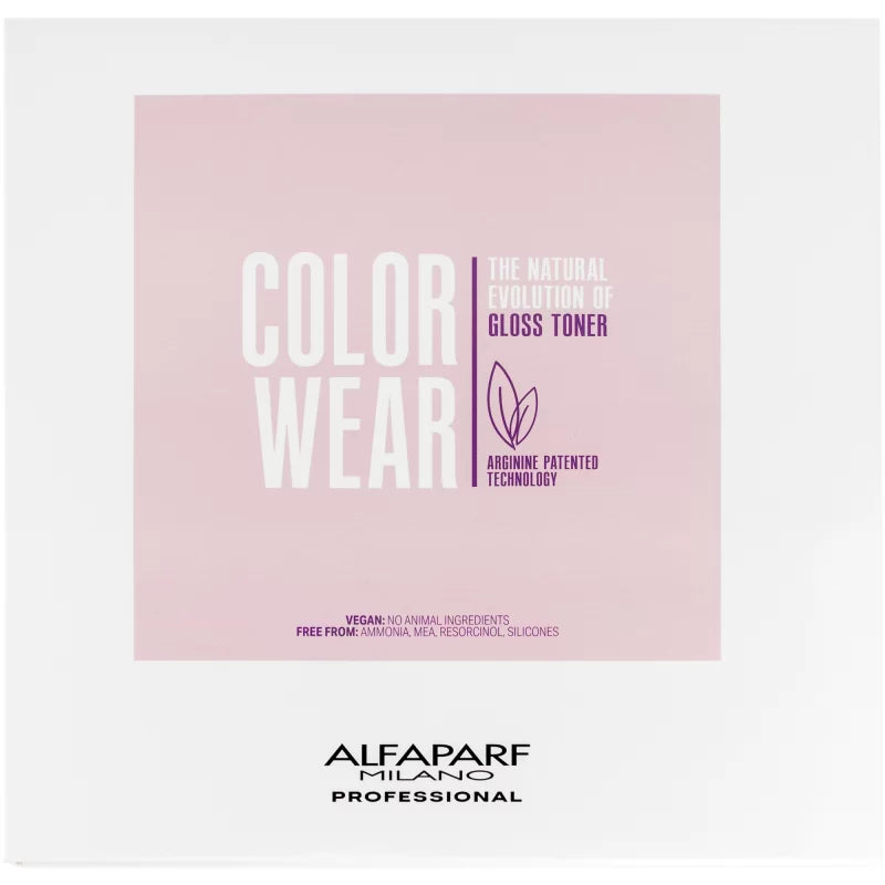 Alfaparf Color Wear GlossToner Farbkarte neue Serie groß