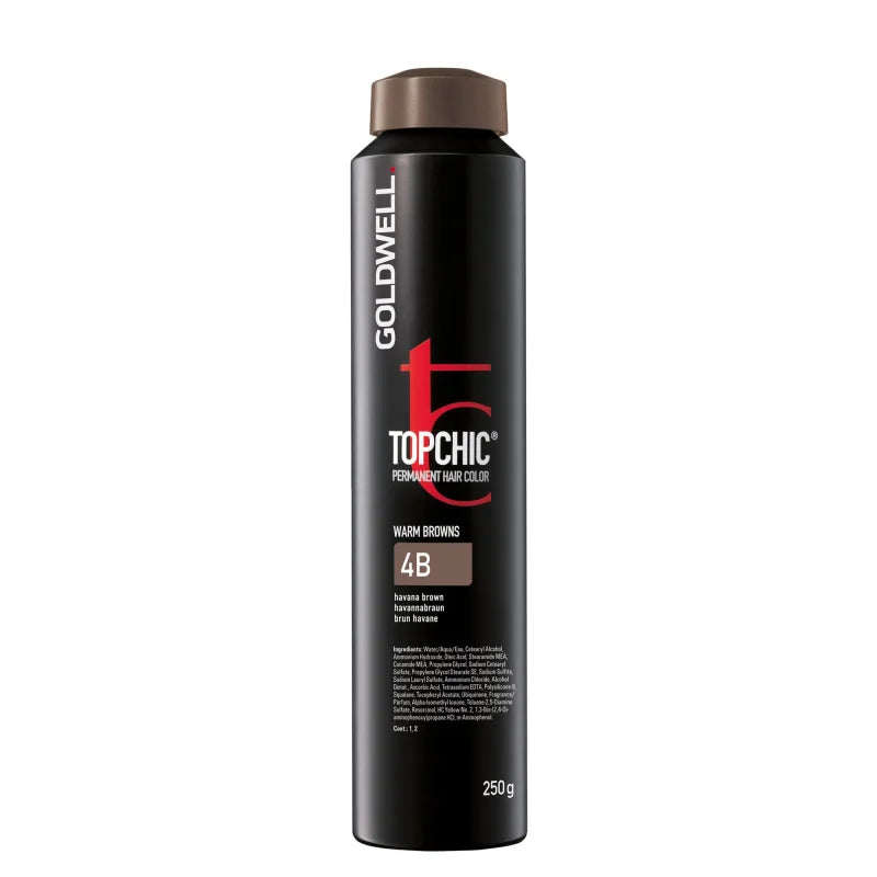 GOLDWELL TOPCHIC DOSE 4B - havannabraun 250 ml