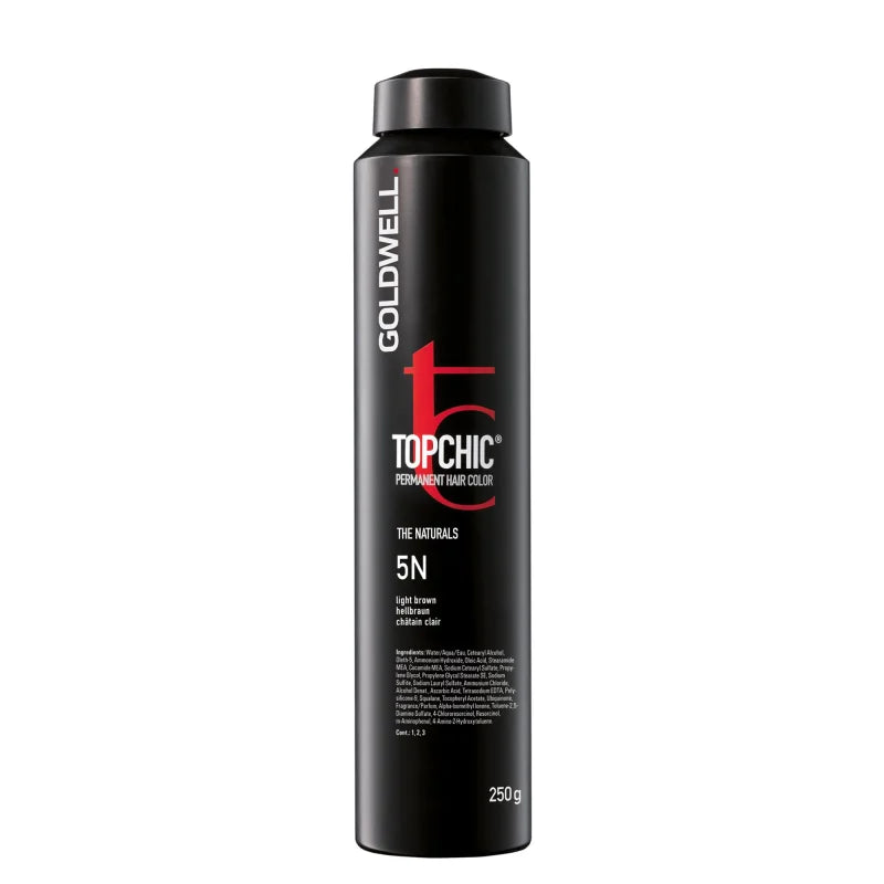 GOLDWELL TOPCHIC DOSE 5N - hellbraun 250 ml