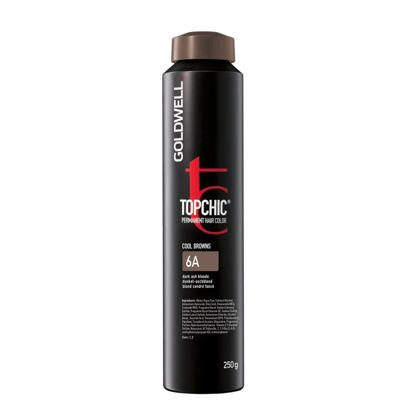 GOLDWELL TOPCHIC DOSE 6A - dunkel-aschblond 250 ml