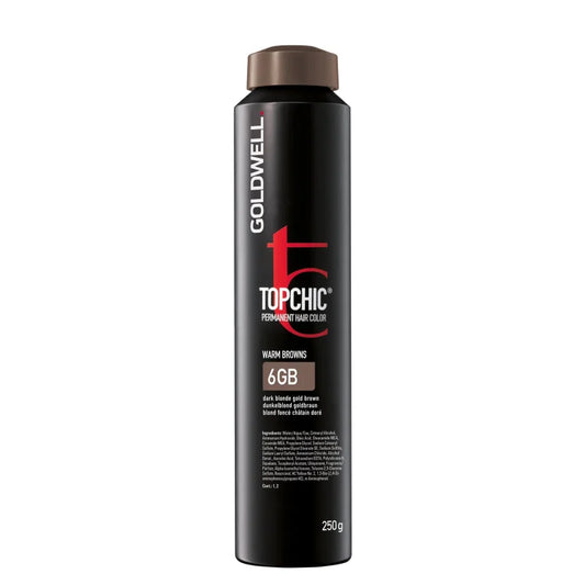 GOLDWELL TOPCHIC DOSE 6GB - dunkelblond goldbraun 250 ml