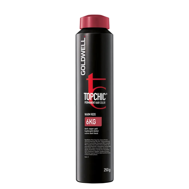 GOLDWELL TOPCHIC DOSE 6KG - kupfergold-dunkel 250 ml