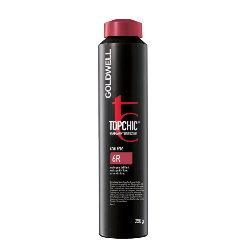 GOLDWELL TOPCHIC DOSE 6R - mahagoni-brillant 250 ml