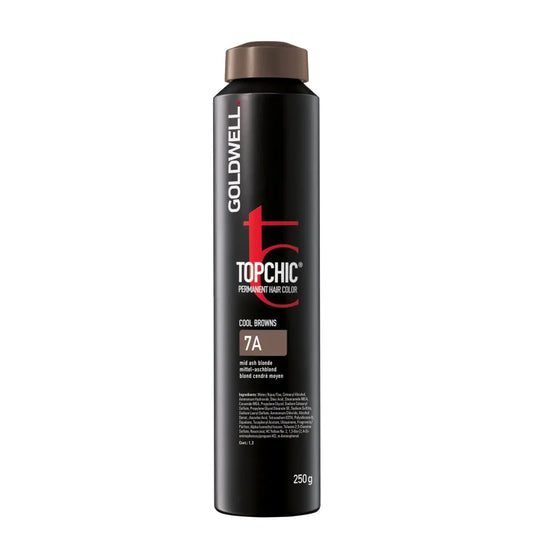 GOLDWELL TOPCHIC DOSE 7A - mittel-aschblond 250 ml