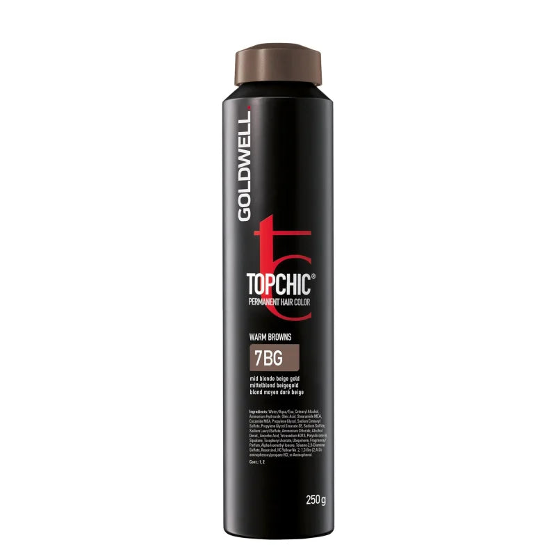 GOLDWELL TOPCHIC DOSE 7BG - mittelblond beigegold 250 ml