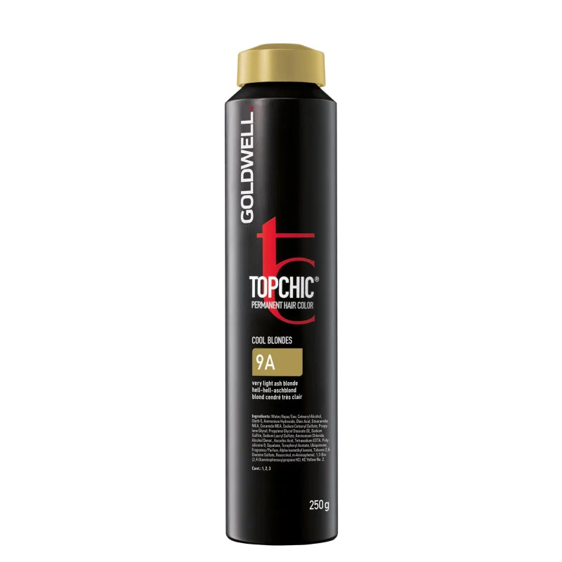 GOLDWELL TOPCHIC DOSE 9A - hell-hell-aschblond 250 ml