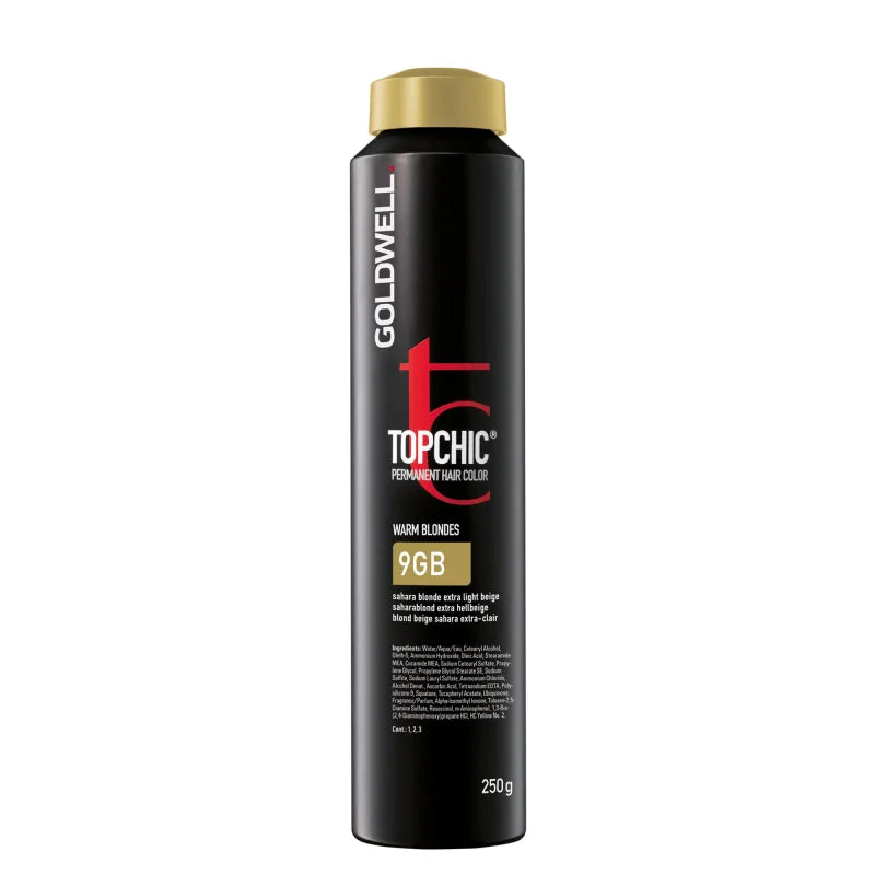 GOLDWELL TOPCHIC DOSE 9GB - saharabl. extr. hellbeige 250 ml