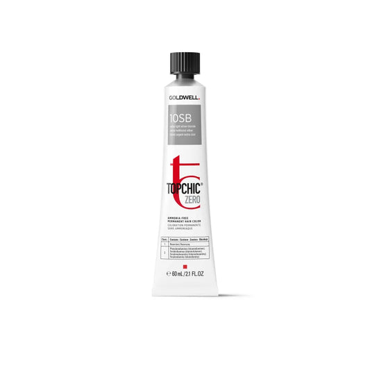 GOLDWELL TOPCHIC ZERO TUBE 10SB - extra hell blond silber 60 ml