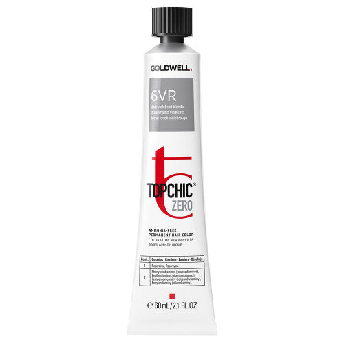 GOLDWELL TOPCHIC ZERO TUBE 6VR - dunkelblond violett rot 60 ml