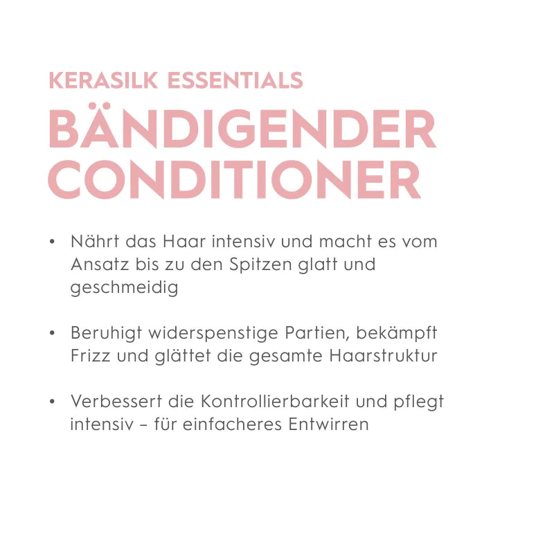 Bändigender Conditioner 75 ml - KERASILK ESSENTIALS