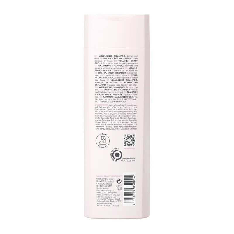 Volume Shampoo 250 ml - KERASILK ESSENTIALS