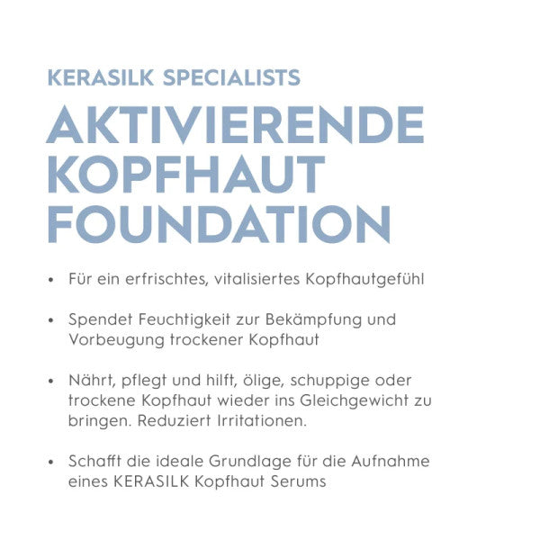 Aktivierende Kopfhaut Foundation 110 ml - KERASILK SPECIALISTS