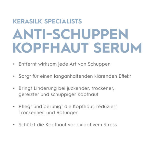 Anti-Schuppen Kopfhaut Serum 100 ml - KERASILK SPECIALISTS