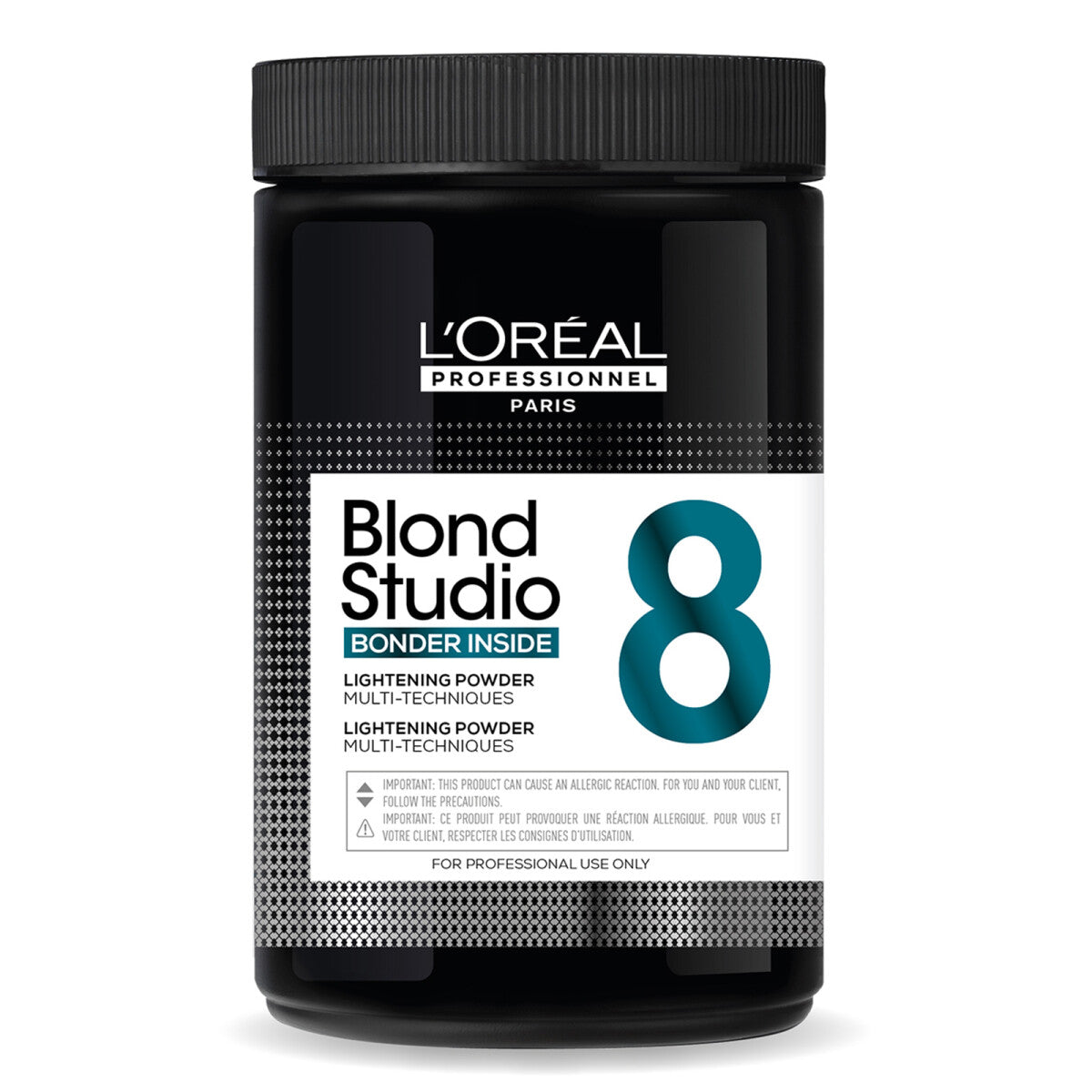 L'Oréal Professionnel BLOND STUDIO 8 Multi-Technik Blondierungspulver mit Integriertem Bonder, 500g