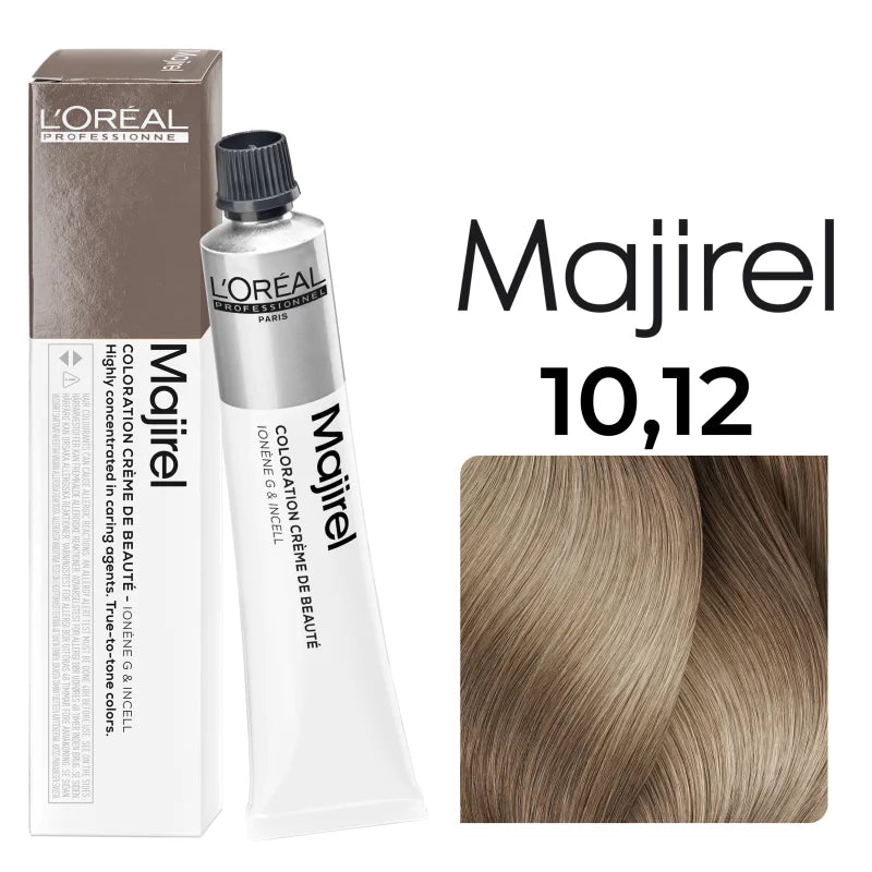 L'Oréal Professionnel MAJIREL 10,12 PLATINBLOND ASCH IRISÉ, 50 ml