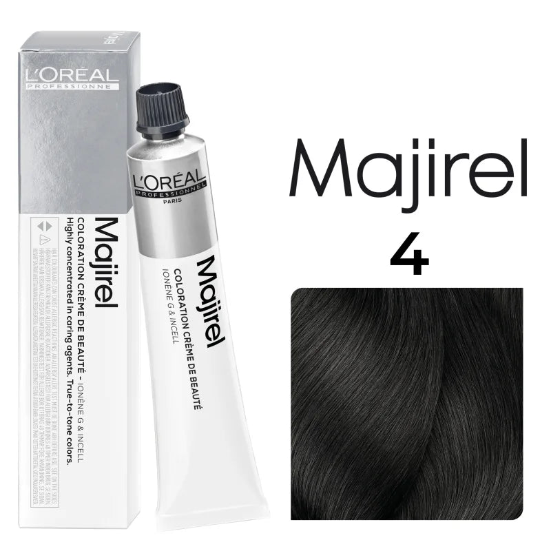 L'Oréal Professionnel MAJIREL 4 MITTELBRAUN, 50 ml