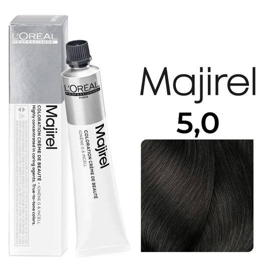 L'Oréal Professionnel MAJIREL 5,0 HELLBRAUN INTENSIV, 50 ml