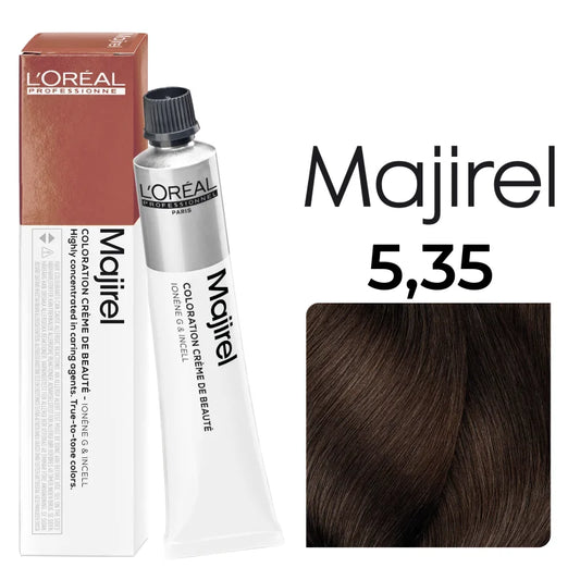 L'Oréal Professionnel MAJIREL 5,35 HELLBRAUN GOLD MAHAGONI, 50 ml