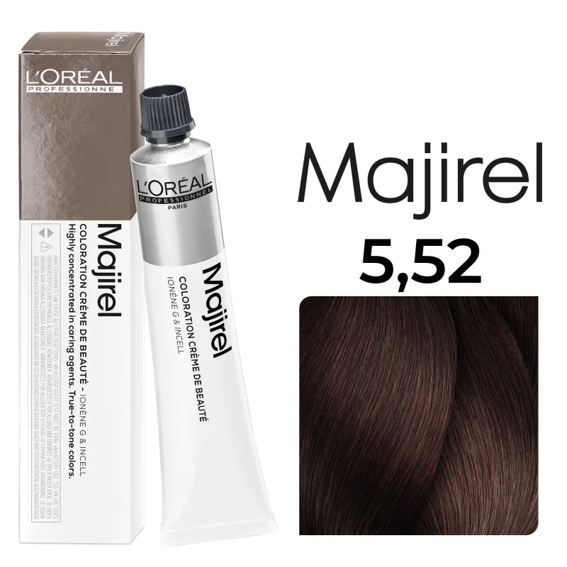 L'Oréal Professionnel MAJIREL 5,52 HELLBRAUN MAHAGONI IRISÉ, 50 ml