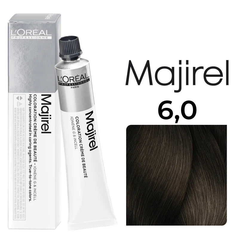 L'Oréal Professionnel MAJIREL 6,0 DUNKELBLOND INTENSIV, 50 ml